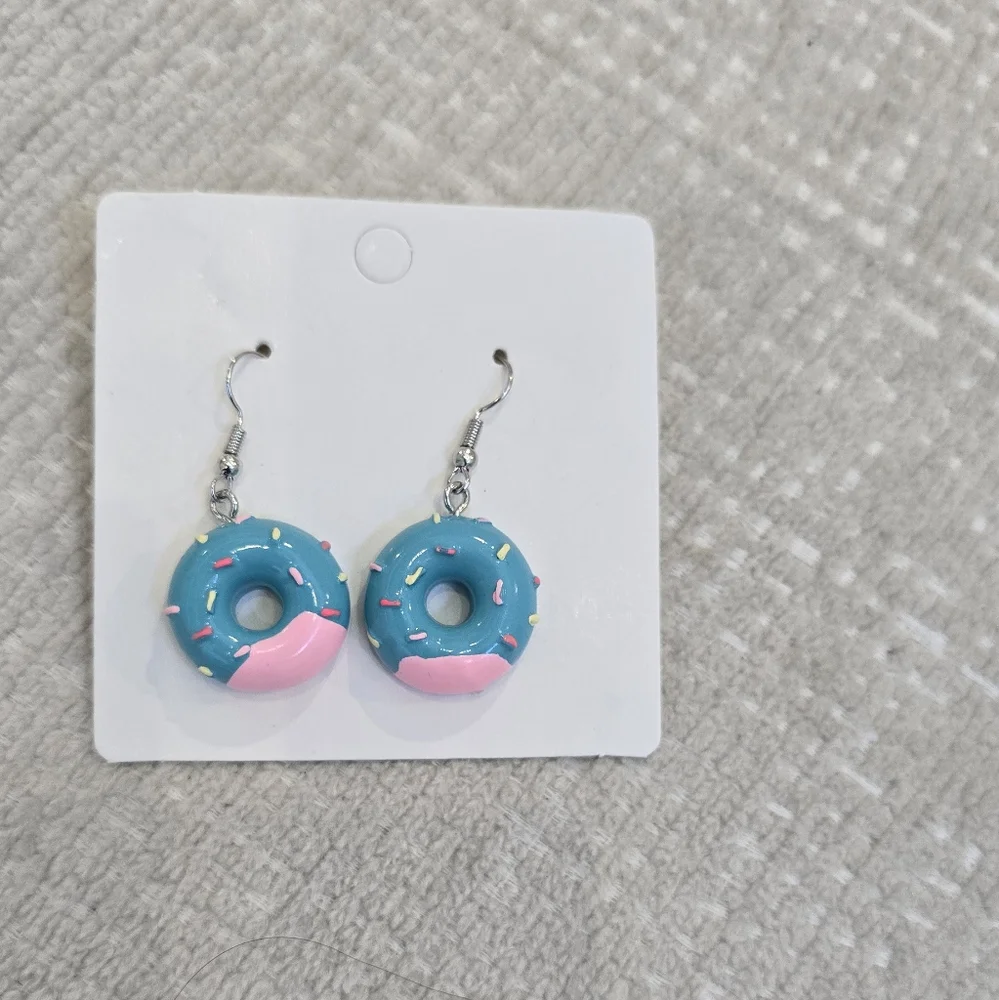 Colorful Donut Earrings